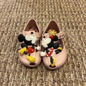 Mini Melissa Kids' Pink Disney Shoes